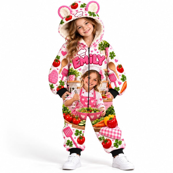 Personalized Kids Chef Pyjama Suit - image 8 | Jolliboo