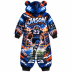 Personalized Kids Football Pyjama Suit - image 3 | Jolliboo