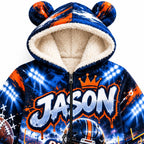 Personalized Kids Football Pyjama Suit - image 6 | Jolliboo