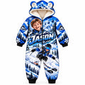 Personalized Kids Ski Pyjama Suit - image 1 | Jolliboo
