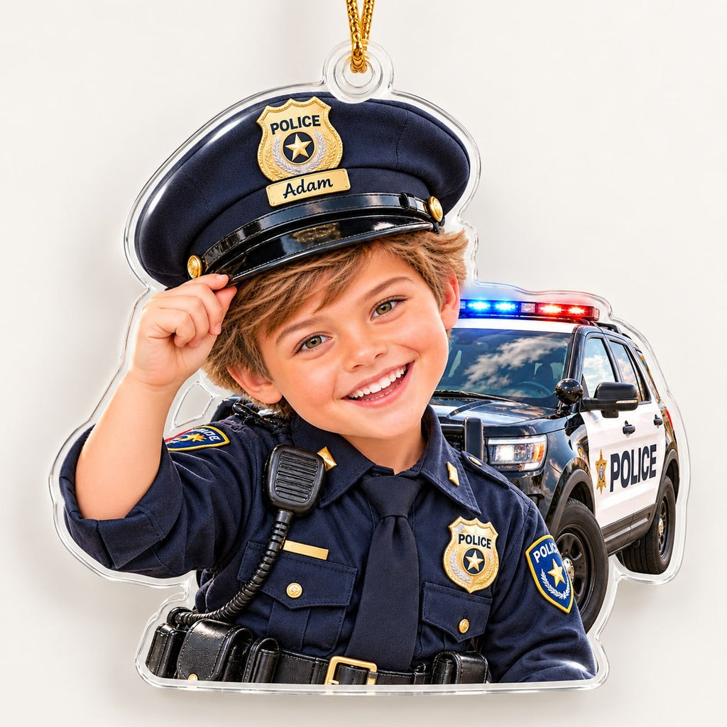 Personalized Little Chef Custom Photo Ornament - image 4 | Jolliboo