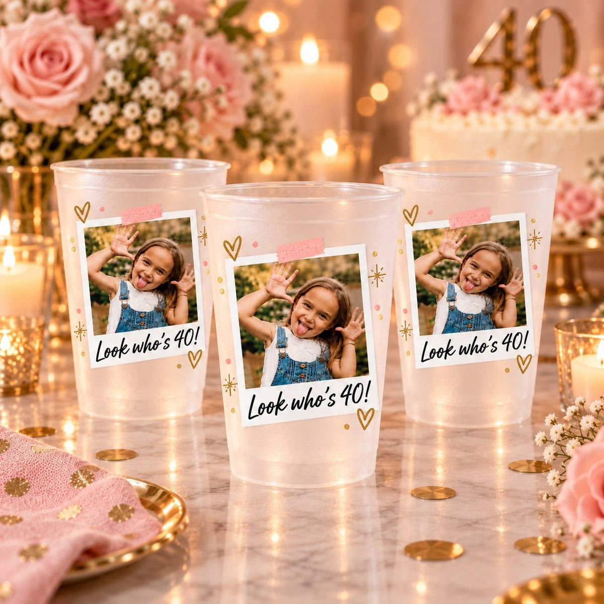 Personalized Look Who Birthday Photo Cup - image 3 | Jolliboo
