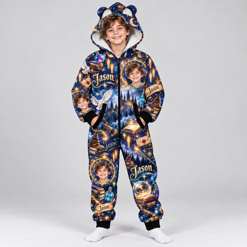 Personalized Magical Wizard Castle Pyjama Suit - image 1 | Jolliboo