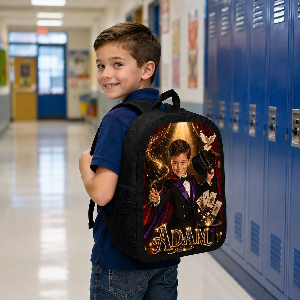Personalized Magician Backpack - image 3 | Jolliboo