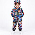 Personalized Mecha Robot Battle Pyjama Suit - image 3 | Jolliboo