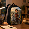 Personalized Medieval Knight Backpack - image 1 | Jolliboo