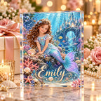 Personalized Mermaid Princess Acrylic Block - image 5 | Jolliboo