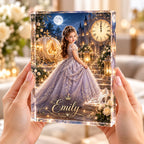Personalized Midnight Princess Acrylic Block - image 3 | Jolliboo