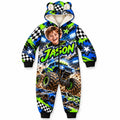 Personalized Monster Truck Racing Pyjama Suit - image 1 | Jolliboo