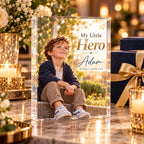 Personalized My Little Hero Acrylic Block - image 4 | Jolliboo