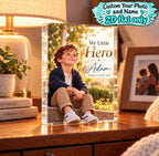 Personalized My Little Hero Acrylic Block - image 6 | Jolliboo