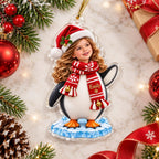 Personalized Penguin Photo Ornament - image 3 | Jolliboo