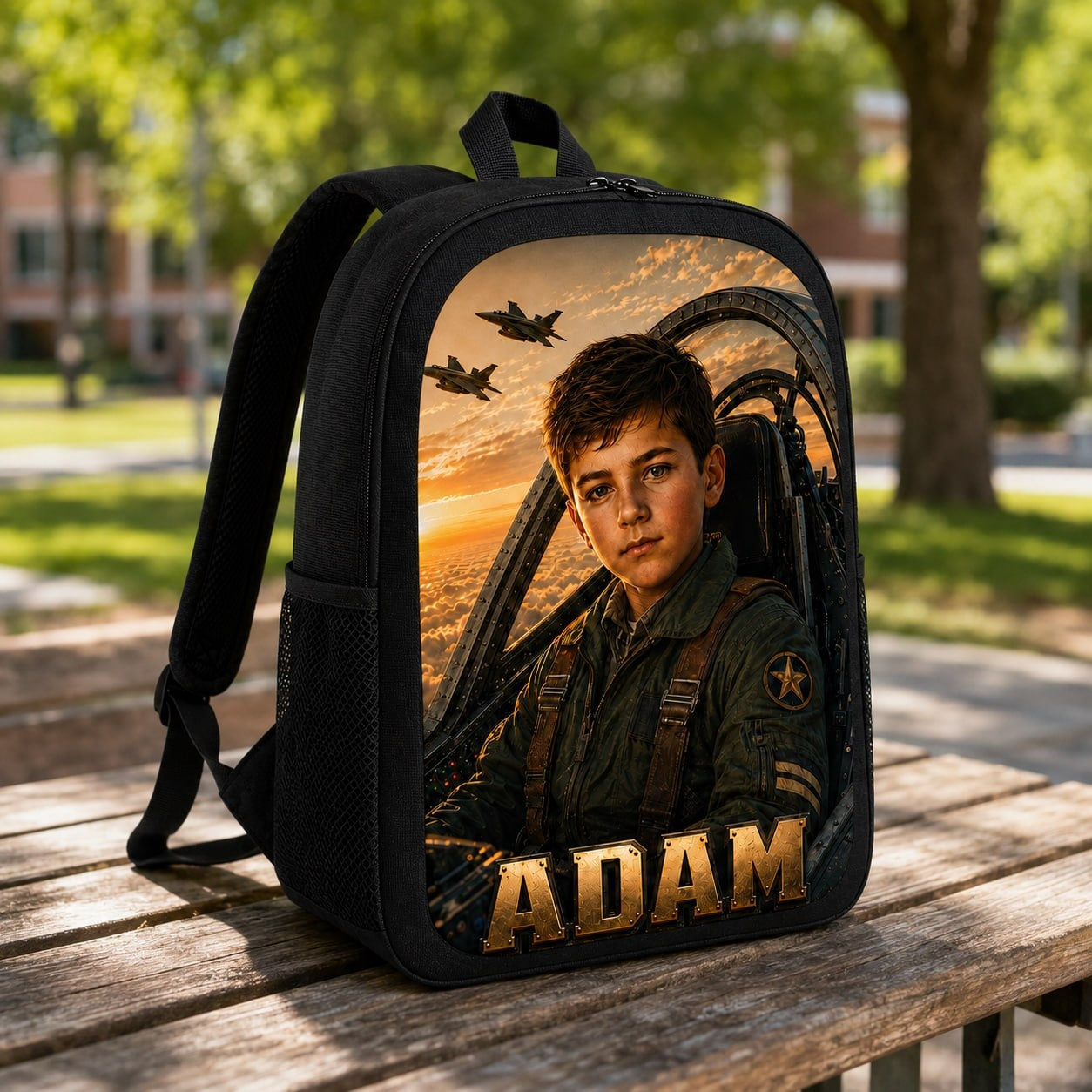 Personalized Pilot Backpack for Boys - image 1 | Jolliboo