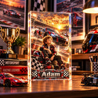 Personalized Race Car Champion Acrylic Block - image 4 | Jolliboo