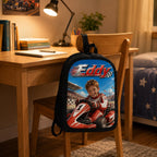 Personalized Racing Boy Backpack - image 3 | Jolliboo