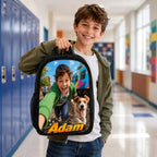 Personalized Running Grafity Style Backpack - image 3 | Jolliboo