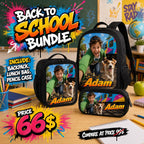 Personalized Running Grafity Style Backpack - image 6 | Jolliboo