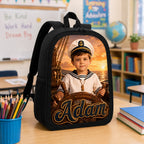 Personalized Sailor Boy Backpack - image 4 | Jolliboo
