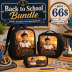 Personalized Sailor Boy Backpack - image 6 | Jolliboo