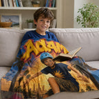 Personalized Skater Blanket for Boys - image 3 | Jolliboo