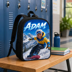 Personalized Snowboard Star Backpack - image 2 | Jolliboo