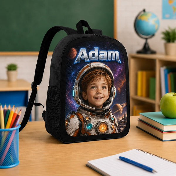 Personalized Space Adventure Backpack - image 3 | Jolliboo