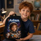Personalized Space Adventure Backpack - image 6 | Jolliboo