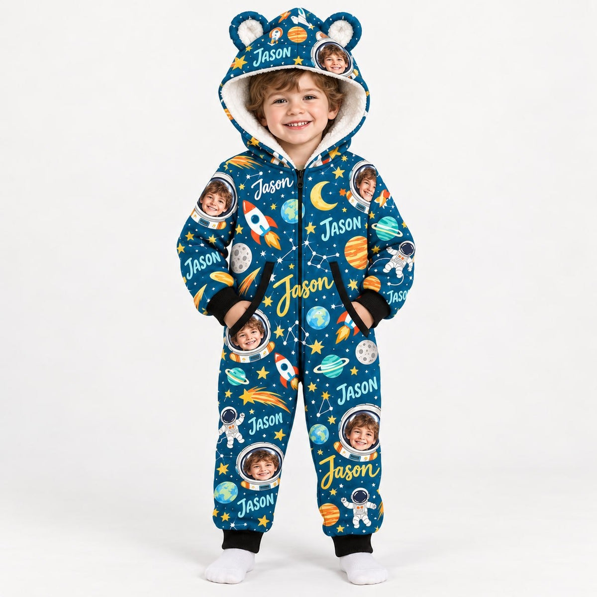 Personalized Space Astronaut Pyjama Suit - image 1 | Jolliboo