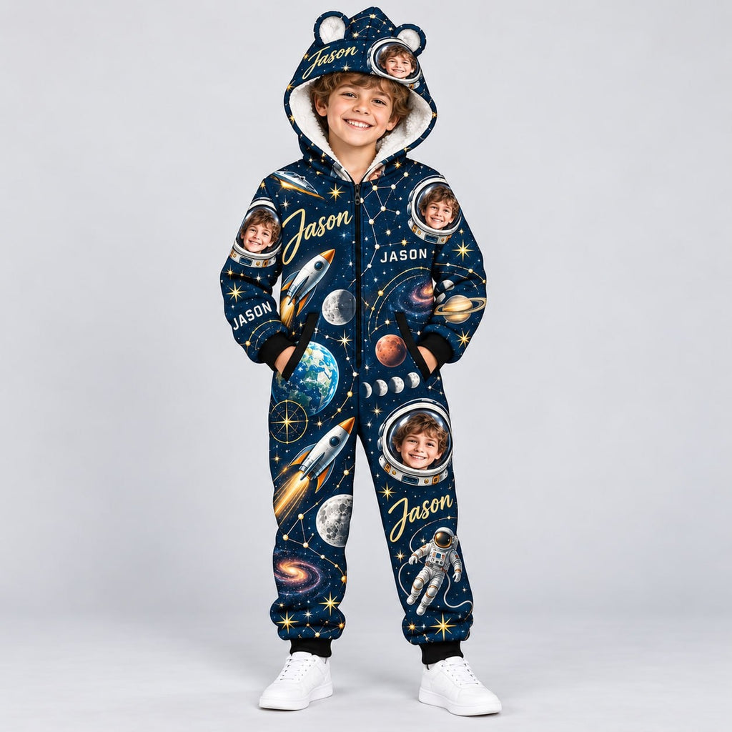 Personalized Space Galaxy Pyjama Suit - image 1 | Jolliboo