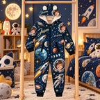 Personalized Space Galaxy Pyjama Suit - image 5 | Jolliboo