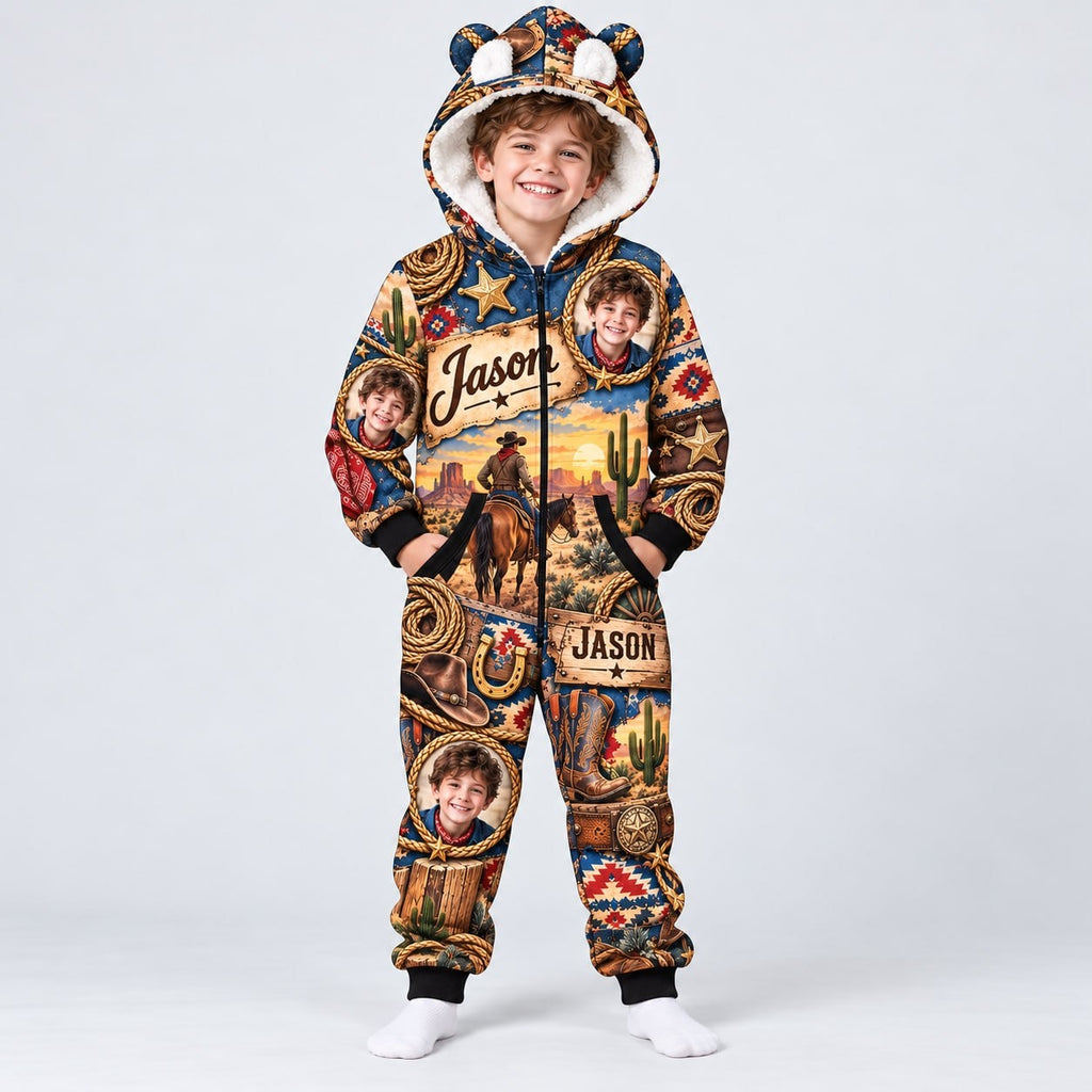 Personalized Western Cowboy Pyjama Suit - image 1 | Jolliboo