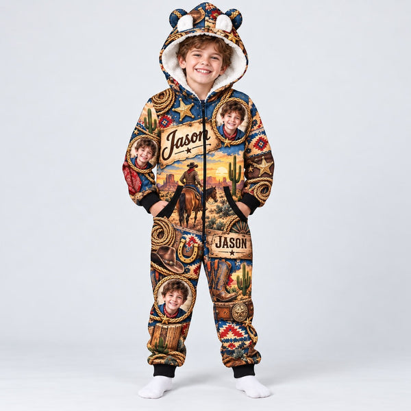 Personalized Western Cowboy Pyjama Suit - image 1 | Jolliboo