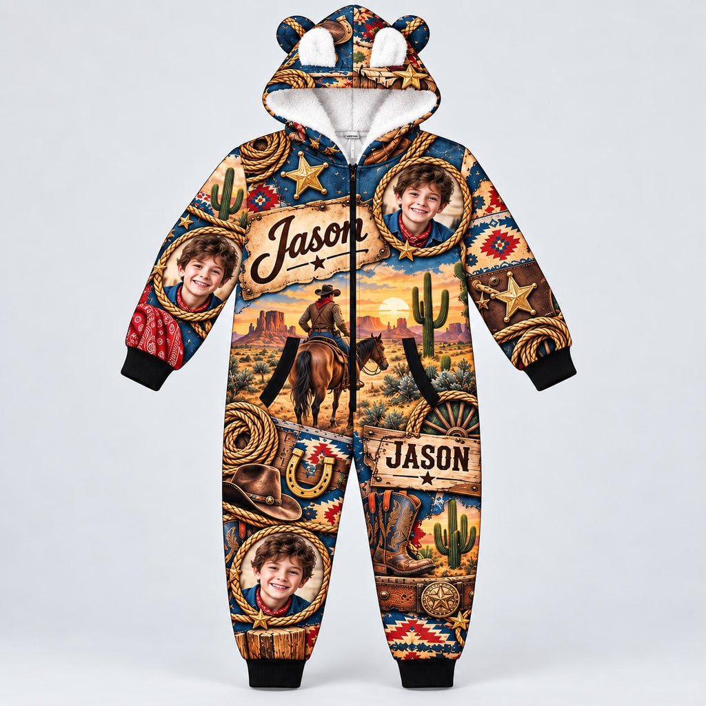 Personalized Western Cowboy Pyjama Suit - image 4 | Jolliboo