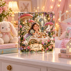 Personalized Wonderland Tea Party Acrylic Block - image 3 | Jolliboo